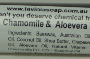 Chamomile And Aloevera Oil Lip Balm 5ml